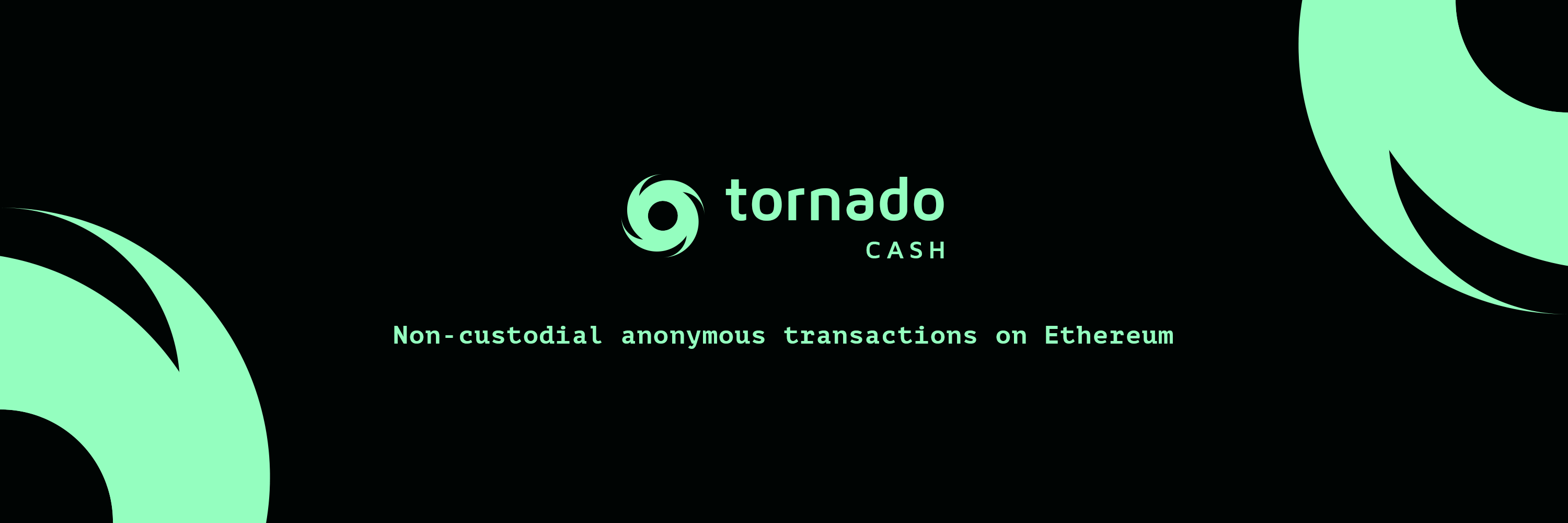 Tornado Cash banner